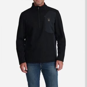 Spyder Mens Pull Over Fleece